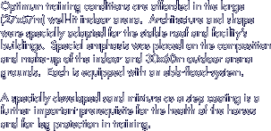 Optimum training conditions are afforded