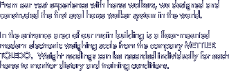 From our vast experience with